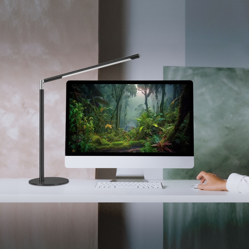 Brilagi - Lampada da tavolo dimmerabile con controllo touch VARIO LED/7W/230V 3000-6500K CRI 96 nera