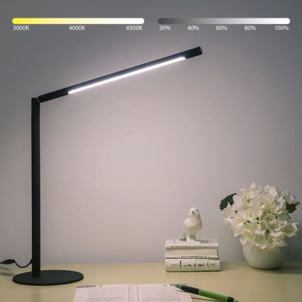 Brilagi - Lampada da tavolo dimmerabile con controllo touch VARIO LED/7W/230V 3000-6500K CRI 96 nera
