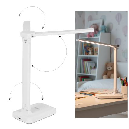 Brilagi - Lampada da tavolo dimmerabile MODO DUO LED/8W/5V 3000/4000/6500K bianco