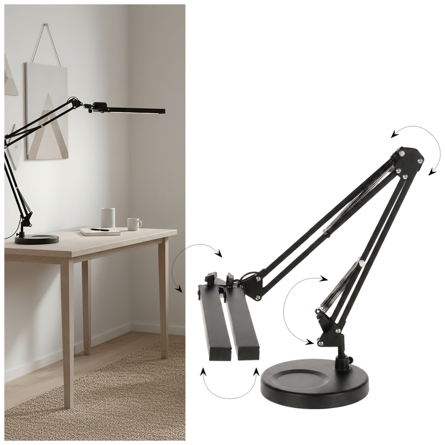 Brilagi - Lampada da tavolo dimmerabile VARIO LED/15W/230V 3000-6000K nera