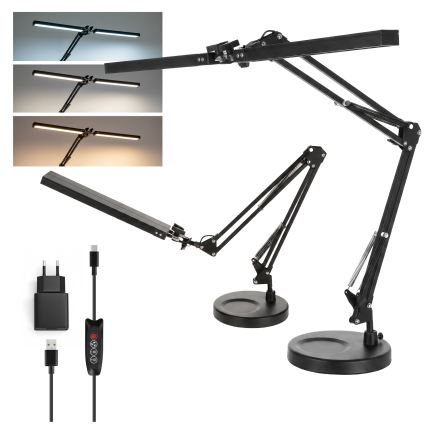 Brilagi - Lampada da tavolo dimmerabile VARIO LED/15W/230V 3000-6000K nera