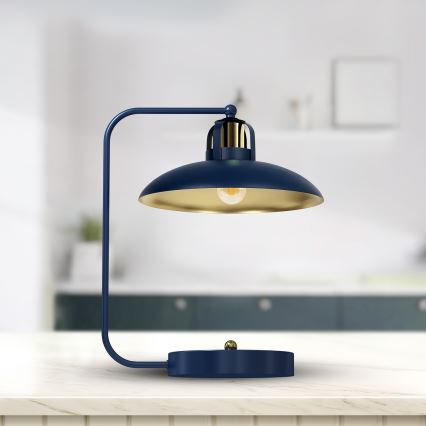 Brilagi - Lampada da tavolo FLAMENGO 1xE27/60W/230V blu
