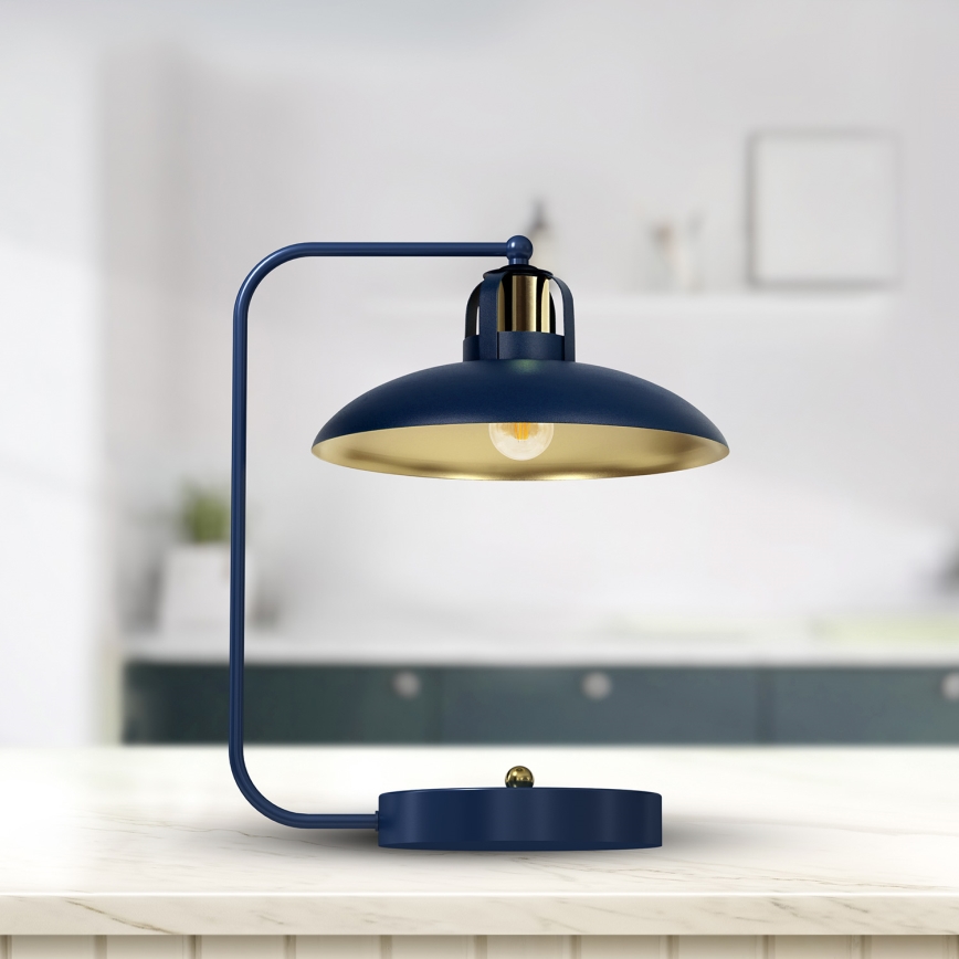 Brilagi - Lampada da tavolo FLAMENGO 1xE27/60W/230V blu