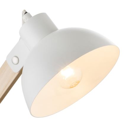 Brilagi - Lampada da tavolo FOCUS 1xE27/40W/230V bianca