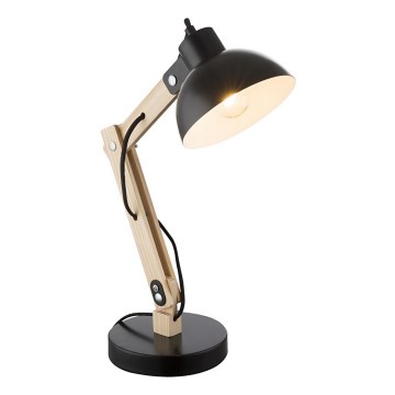 Brilagi - Lampada da tavolo FOCUS 1xE27/40W/230V nera