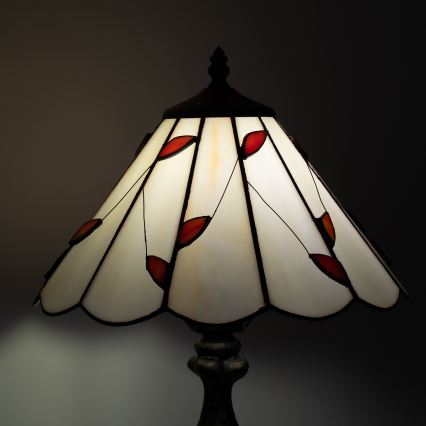 Brilagi - Lampada da tavolo in stile Tiffany FOLIA 1xE27/60W/230V