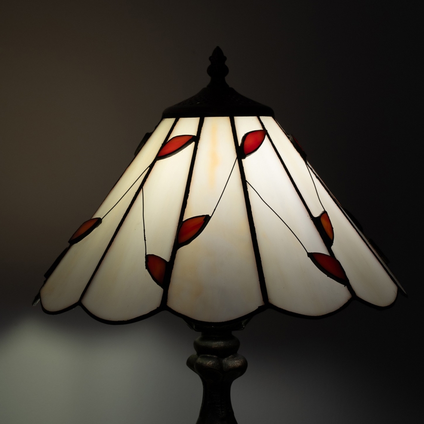 Brilagi - Lampada da tavolo in stile Tiffany FOLIA 1xE27/60W/230V