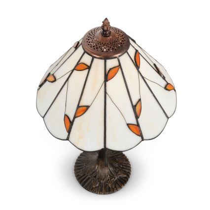 Brilagi - Lampada da tavolo in stile Tiffany FOLIA 1xE27/60W/230V