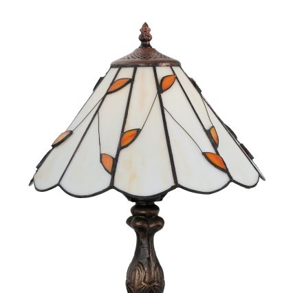 Brilagi - Lampada da tavolo in stile Tiffany FOLIA 1xE27/60W/230V
