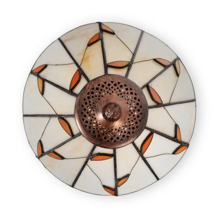 Brilagi - Lampada da tavolo in stile Tiffany FOLIA 1xE27/60W/230V