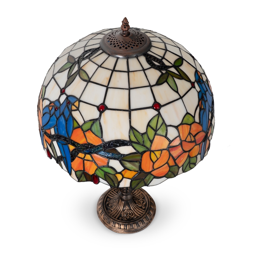 Brilagi - Lampada da tavolo in stile Tiffany JUNGLE 2xE27/60W/230V