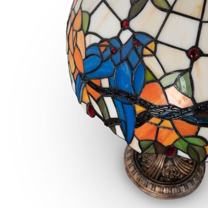 Brilagi - Lampada da tavolo in stile Tiffany JUNGLE 2xE27/60W/230V