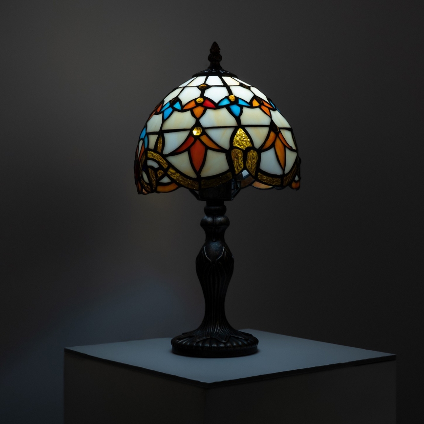 Brilagi - Lampada da tavolo in stile Tiffany MIRABELLA 1xE27/60W/230V