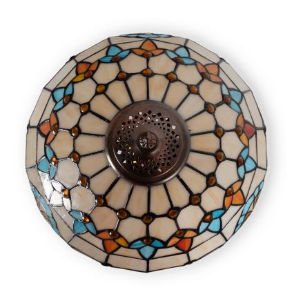 Brilagi - Lampada da tavolo in stile Tiffany MIRABELLA 1xE27/60W/230V
