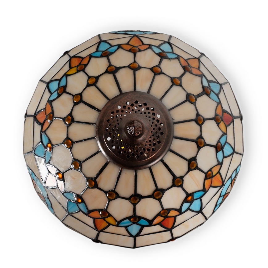 Brilagi - Lampada da tavolo in stile Tiffany MIRABELLA 1xE27/60W/230V