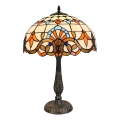 Brilagi - Lampada da tavolo in stile Tiffany MIRABELLA 2xE27/60W/230V