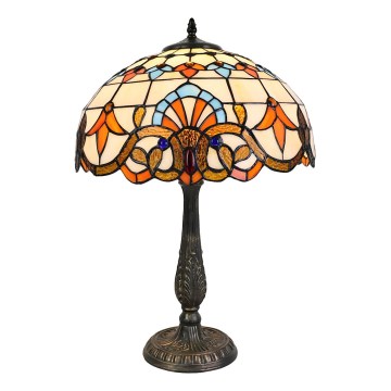 Brilagi - Lampada da tavolo in stile Tiffany MIRABELLA 2xE27/60W/230V