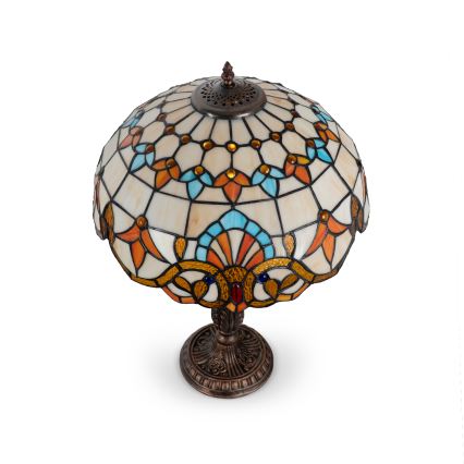 Brilagi - Lampada da tavolo in stile Tiffany MIRABELLA 2xE27/60W/230V