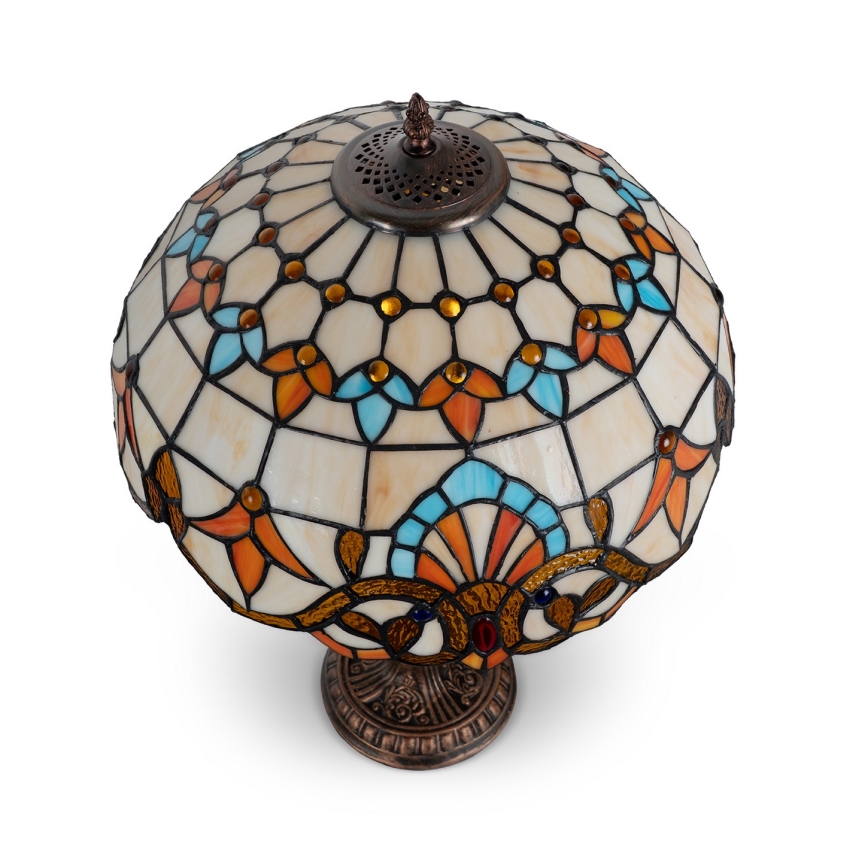 Brilagi - Lampada da tavolo in stile Tiffany MIRABELLA 2xE27/60W/230V