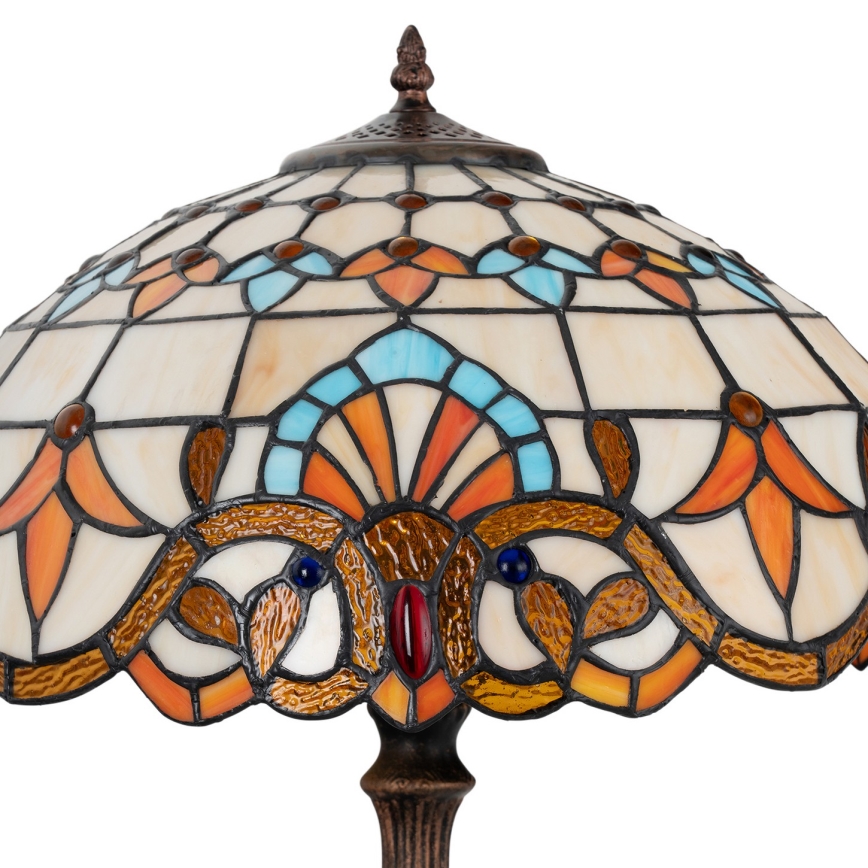 Brilagi - Lampada da tavolo in stile Tiffany MIRABELLA 2xE27/60W/230V