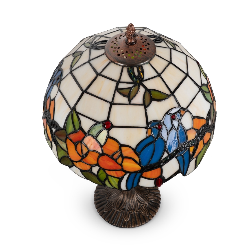 Brilagi - Lampada da tavolo in vetro Tiffany JUNGLE 1xE27/60W/230V