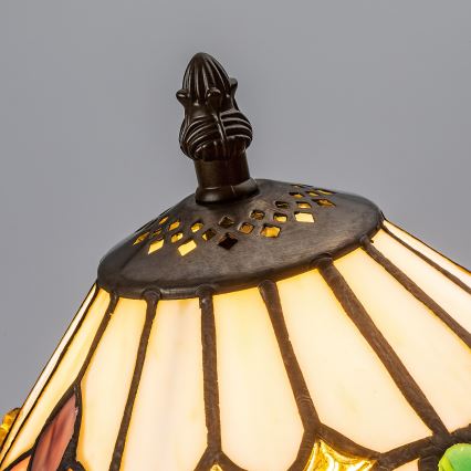 Brilagi - Lampada da tavolo in vetro Tiffany LUISA 1xE14/40W/230V
