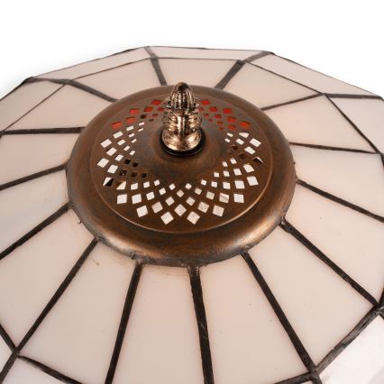 Brilagi - Lampada da tavolo in vetro Tiffany SIENNA 1xE27/60W/230V