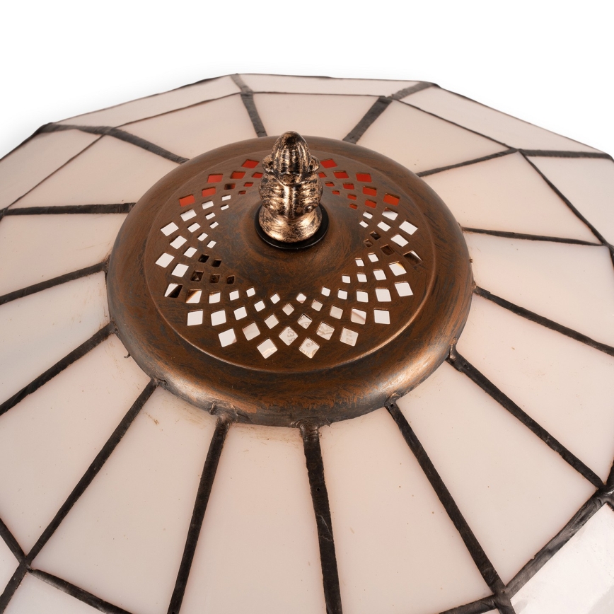 Brilagi - Lampada da tavolo in vetro Tiffany SIENNA 1xE27/60W/230V