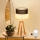 Brilagi - Lampada da tavolo LED BOHO STYLE 1xE27/15W/230V crema/marrone
