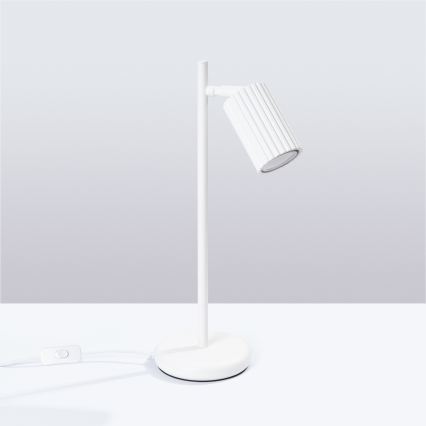 Brilagi - Lampada da tavolo LED CRESTO 1xGU10/10W/230V bianca