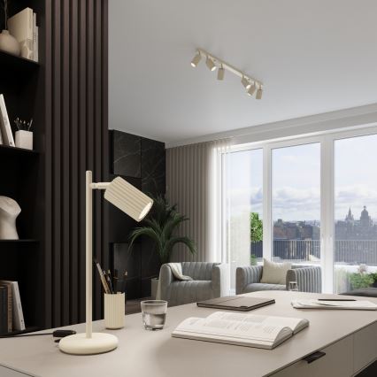 Brilagi - Lampada da tavolo LED CRESTO 1xGU10/10W/230V crema