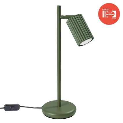 Brilagi - Lampada da tavolo LED CRESTO 1xGU10/10W/230V verde
