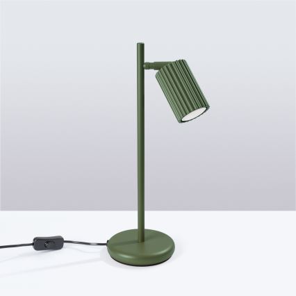 Brilagi - Lampada da tavolo LED CRESTO 1xGU10/10W/230V verde