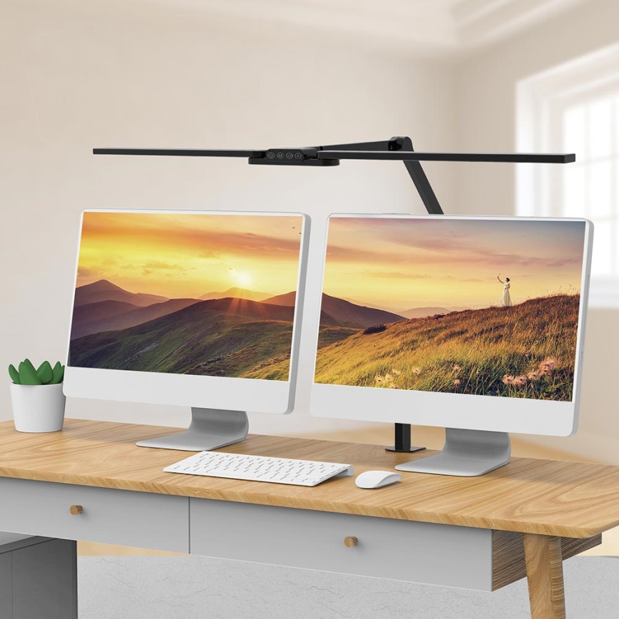 Brilagi - LED Dimmerabile touch flessibile lampada da tavolo VARIO LED/24W/230V 3000-6500K CRI 92 nero