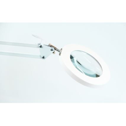 Brilagi - Lampada da tavolo LED dimmerabile con una lente d'ingrandimento LENS LED/12W/5V 3000/4200/6000K bianco
