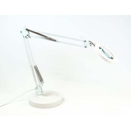 Brilagi - Lampada da tavolo LED dimmerabile con una lente d'ingrandimento LENS LED/12W/5V 3000/4200/6000K bianco
