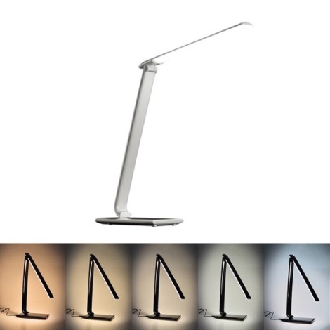 Brilagi - Lampada da tavolo LED dimmerabile connettore USB LED/12W/230V bianco