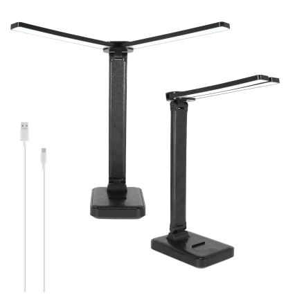 Brilagi - Lampada da tavolo LED dimmerabile MODO DUO LED/8W/5V 3000/4000/6500K nera