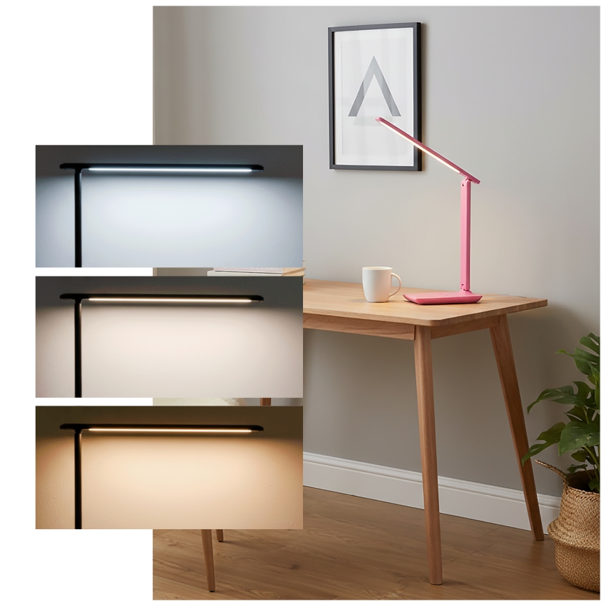 Brilagi - Lampada da tavolo LED dimmerabile MODO LED/7W/230V 3000/4000/6500K rosa
