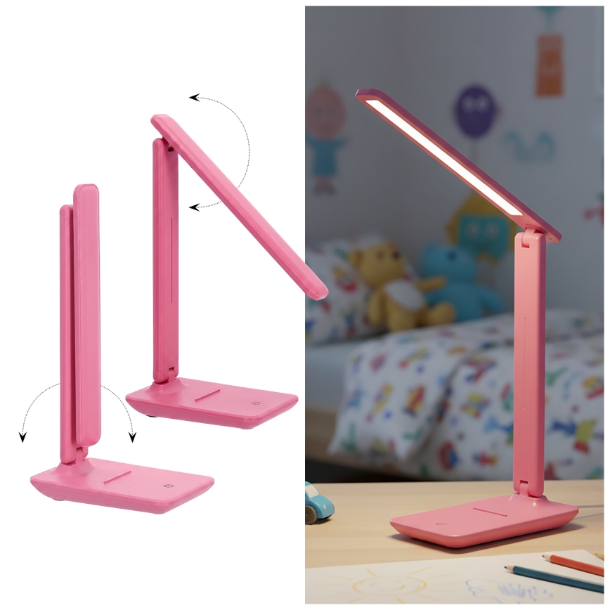 Brilagi - Lampada da tavolo LED dimmerabile MODO LED/7W/230V 3000/4000/6500K rosa