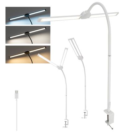 BRILAGI - Lampada da tavolo LED dimmerabile USB VARIO LED/14W/5V 3000-6000K bianca