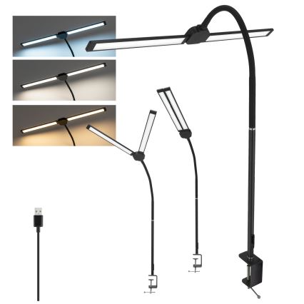 Brilagi - Lampada da tavolo LED dimmerabile USB VARIO LED/14W/5V 3000-6000K nera