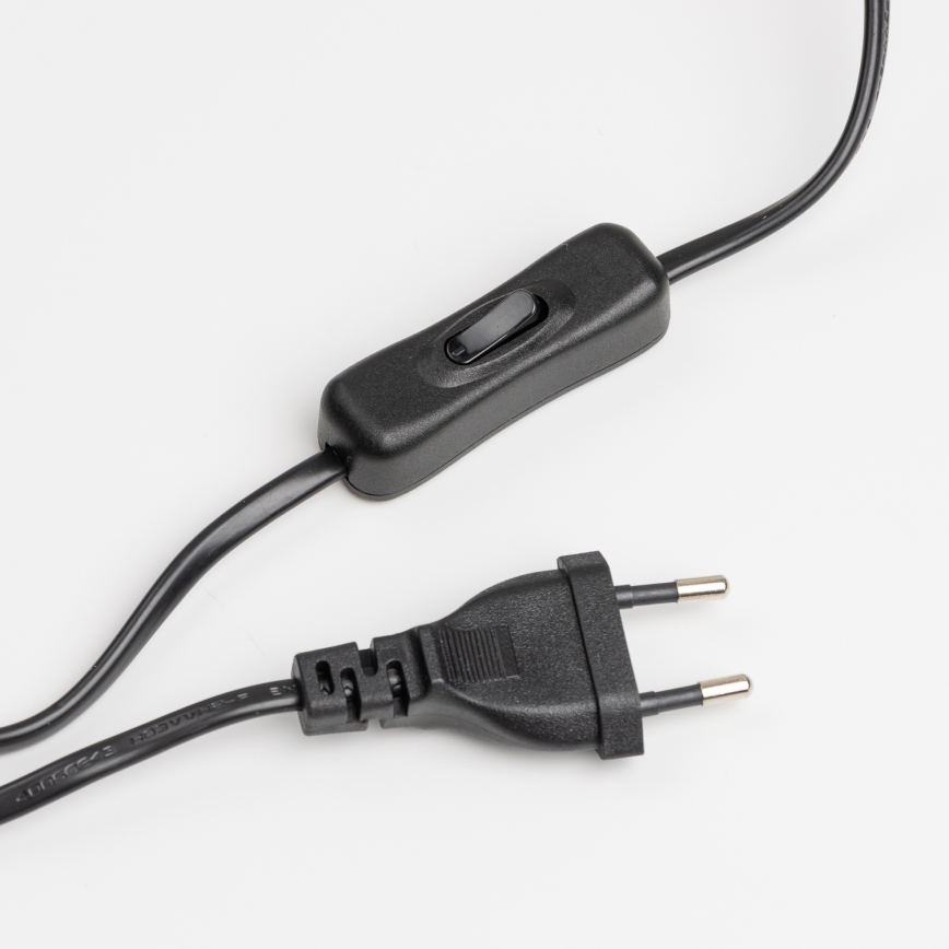 Brilagi - Lampada da tavolo LED MILLA 4xG9/3W/230V nero cromato/fumé