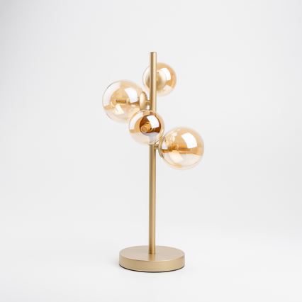 Brilagi - Lampada da tavolo LED MILLA 4xG9/3W/230V oro