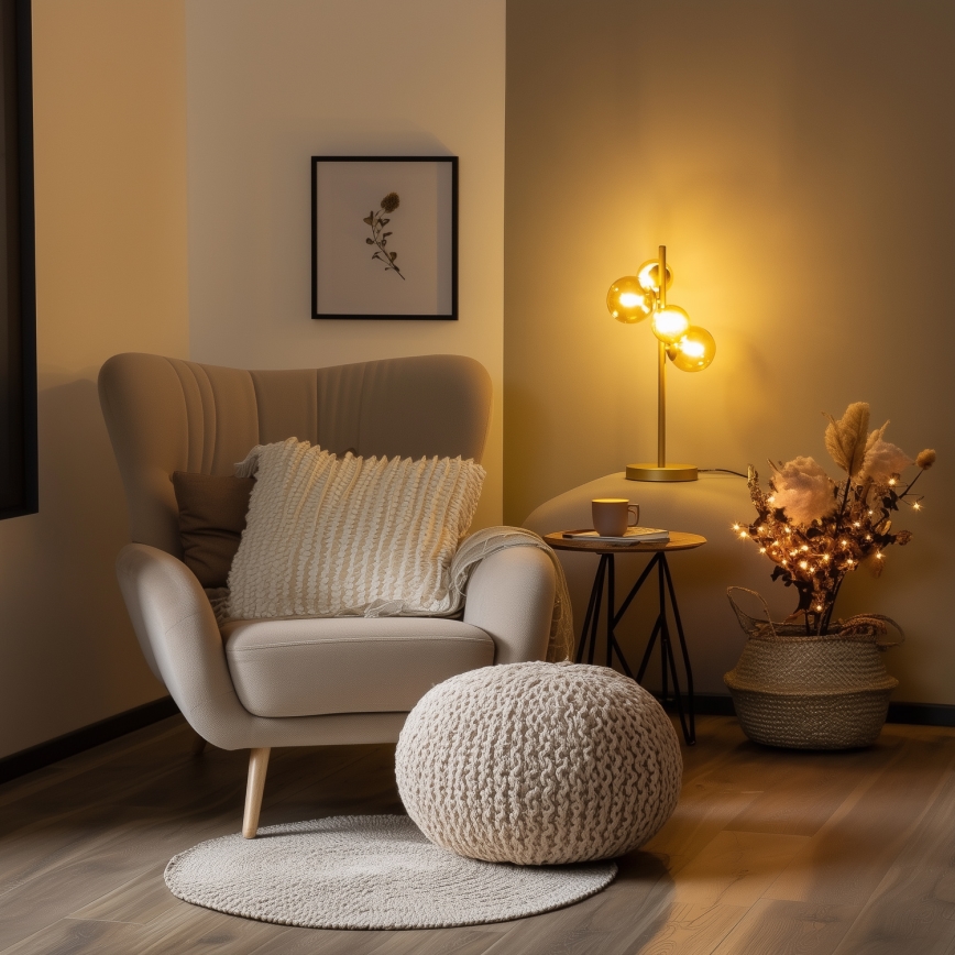 Brilagi - Lampada da tavolo LED MILLA 4xG9/3W/230V oro