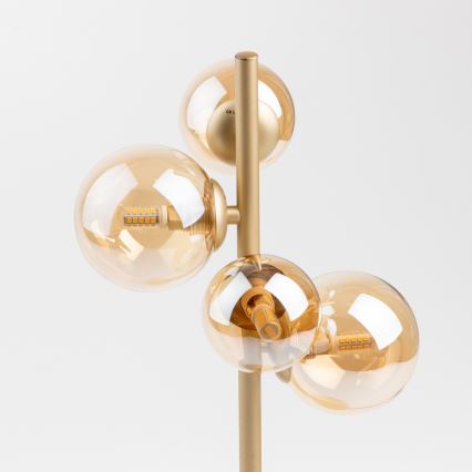 Brilagi - Lampada da tavolo LED MILLA 4xG9/3W/230V oro