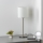 Brilagi - Lampada da tavolo LED NUBILA 1xE27/60W/230V bianca