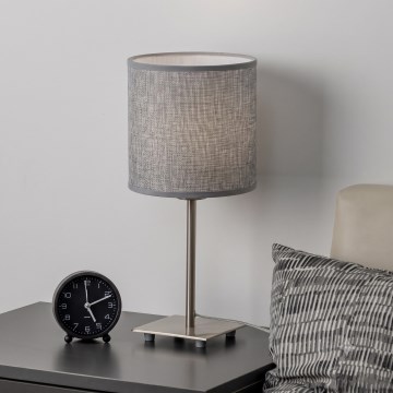 Brilagi - Lampada da tavolo LED NUBILA 1xE27/60W/230V grigia