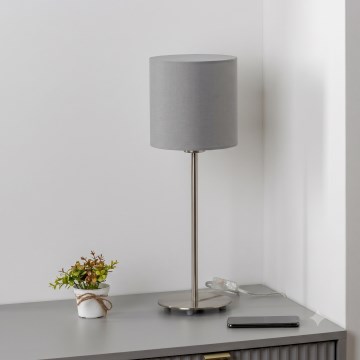 Brilagi - Lampada da tavolo LED NUBILA 1xE27/60W/230V grigio chiaro