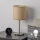 Brilagi - Lampada da tavolo LED NUBILA 1xE27/60W/230V marrone chiaro
